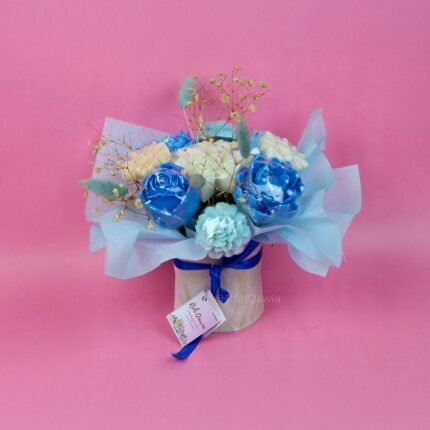 Candle Floral Canister