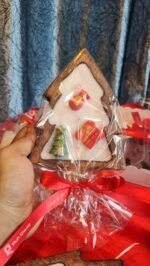 wooden base Christmas tree candle