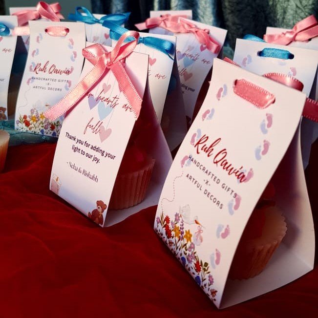 Baby shower candles image for neha and rishabh 2