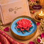 Buy Hammer Urli Candle Lotus Pond style - design 1