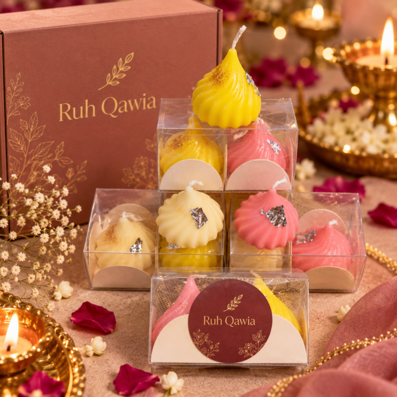 Buy Modak Candles in PVC Box