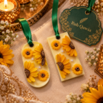 Buy warm sunflower inspired wax sachet