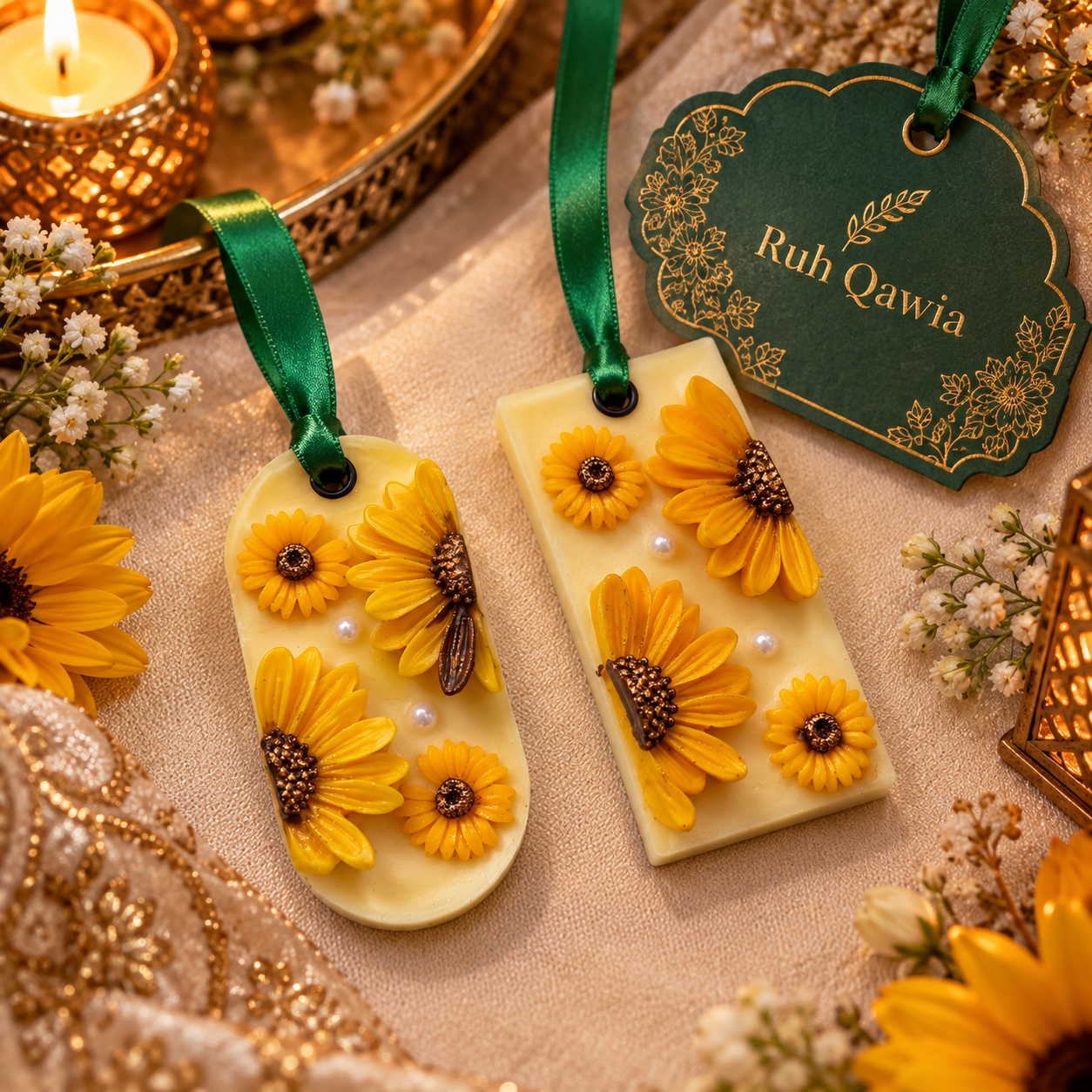 warm sunflower inspired wax sachet Buy warm sunflower inspired wax sachet